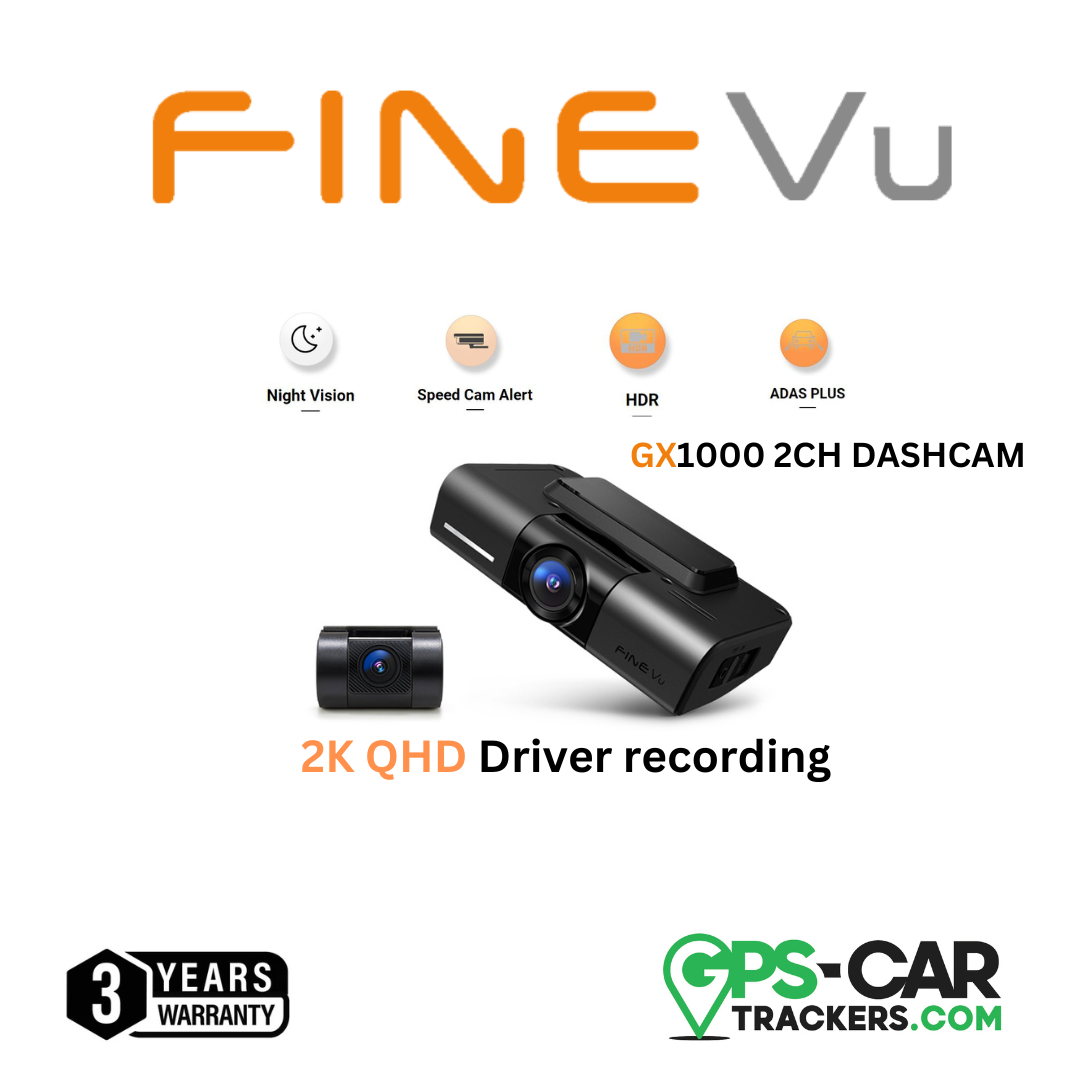 FineVu GX1000 - 2 Ch Dashcam