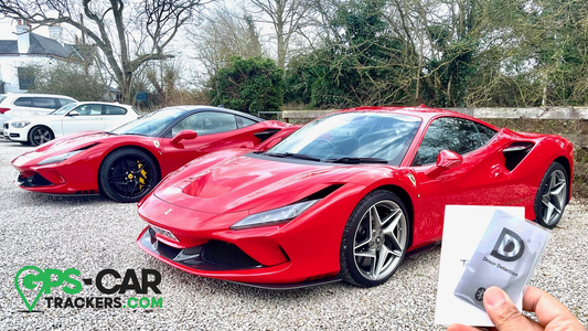 Ferrari F8 Tributo Security – Why High-Performance Cars Demand S5 Trackers