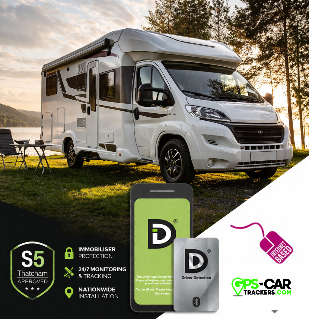 Motorhome Tracker with Immobiliser (Insurance Approved S5)